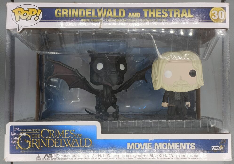 #30 Grindelwald and Thestral Movie Moment Fantastic Beasts - Box Damaged Funko POP