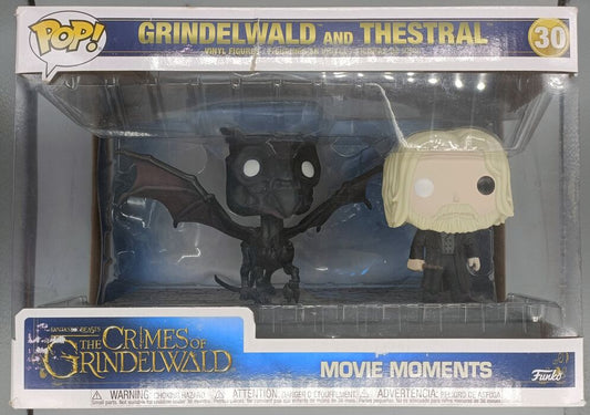 #30 Grindelwald and Thestral Movie Moment Fantastic Beasts - Box Damaged Funko POP