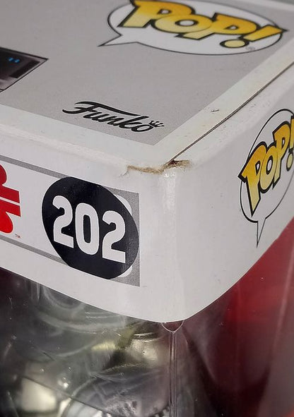 202 BB-9E - Chrome - Star Wars The Last Jedi - Funko POP - Box Damaged