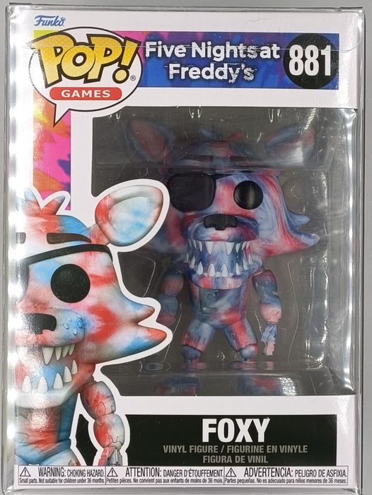 #881 Foxy (Tie-Dye) - Five Nights at Freddy's FNAF Funko POP