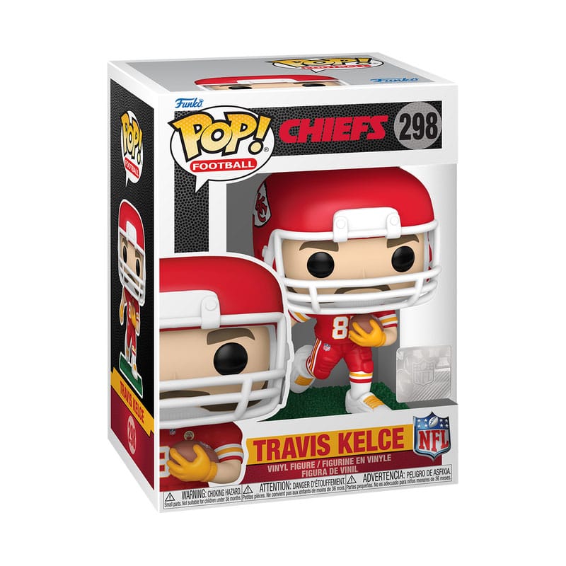 298 Travis Kelce (road) - NFL Legends - Kansas City Chiefs Funko POP - Brand New