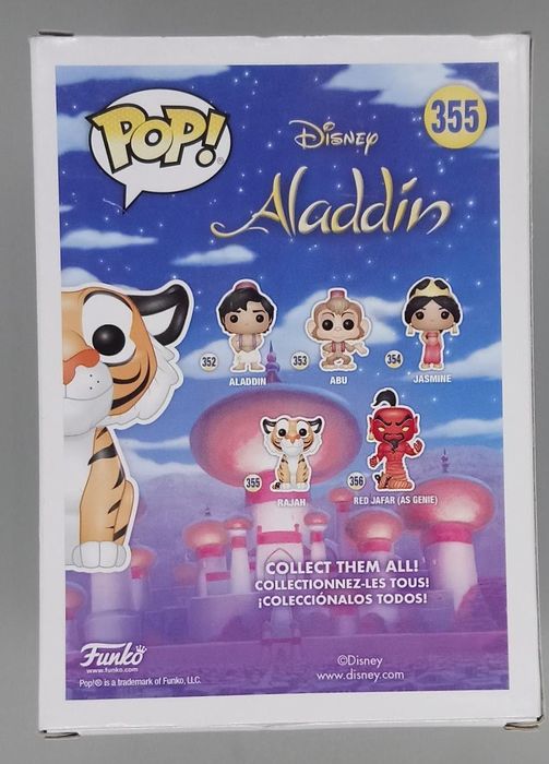 #355 Rajah - Flocked - Disney Aladdin Funko POP