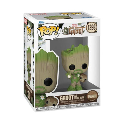 1393 Groot as Iron Man - Marvel We Are Groot Funko POP Preorder
