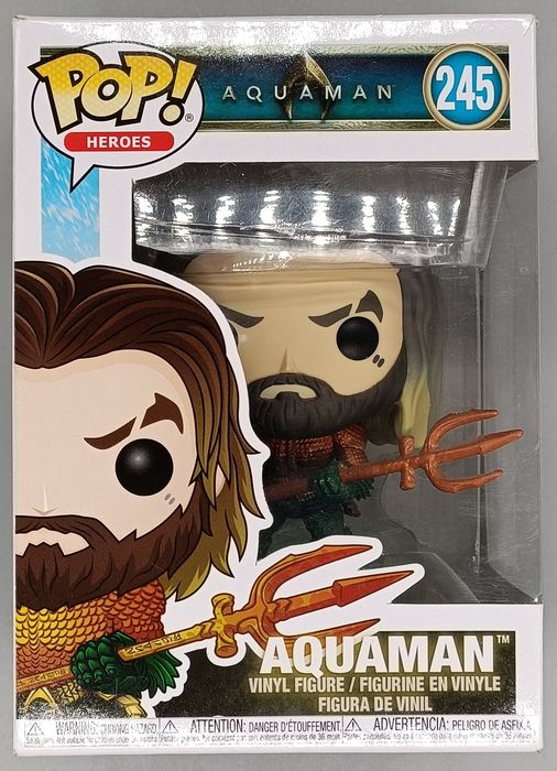 #245 Aquaman - DC Aquaman - Box Damaged Funko POP