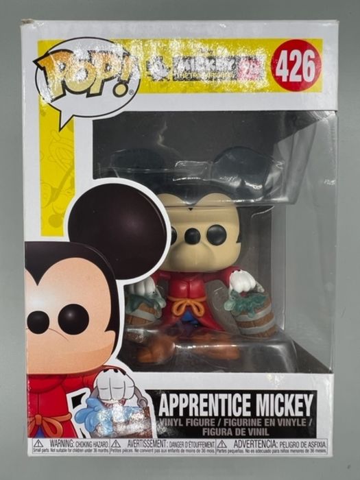 426 Apprentice Mickey Disney Mickey's 90th Anniversary Funko POP - Box Damaged