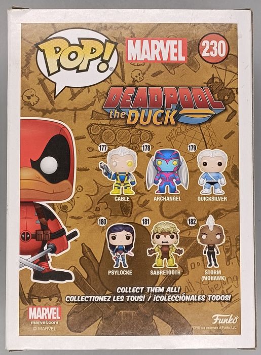 #230 Deadpool the Duck - Marvel - Box Damaged Funko POP