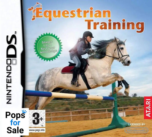 Equestrian Training Stage 1 To 4 for Nintendo DS - [Just Cartridge - French Version] 