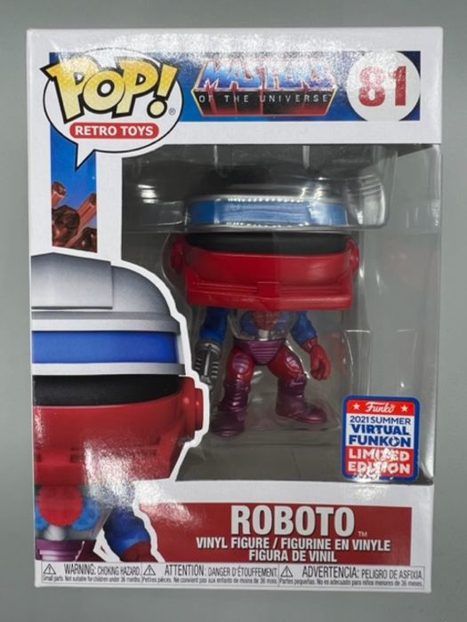#81 Roboto - VFK 21 Sticker - Masters Of The Universe Funko POP
