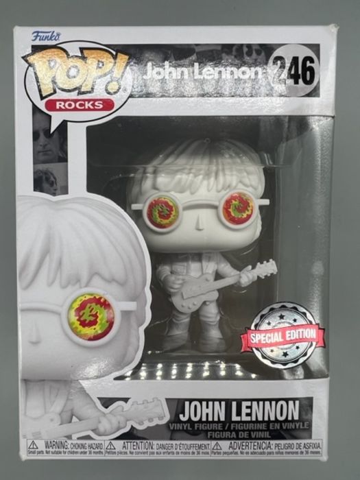 #246 John Lennon (w/ Psychedelic Shades) Rocks Funko POP