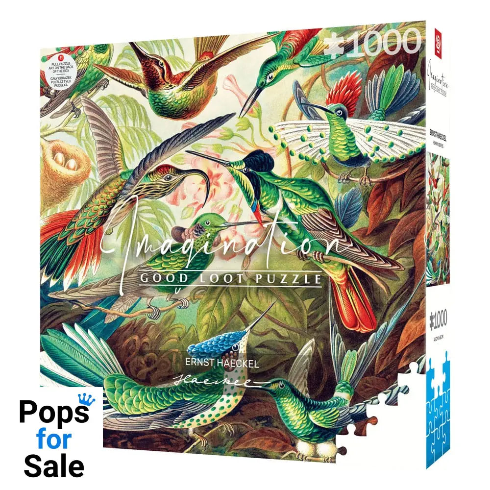 Ernst Haeckel Imagination Puzzle Hummingbirds/Kolibry (1000 pieces)
