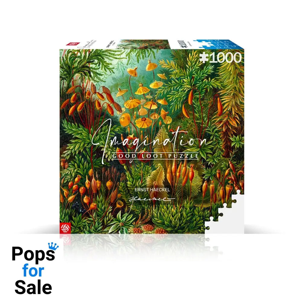 Ernst Haeckel Imagination Puzzle Muscinae (1000 pieces)