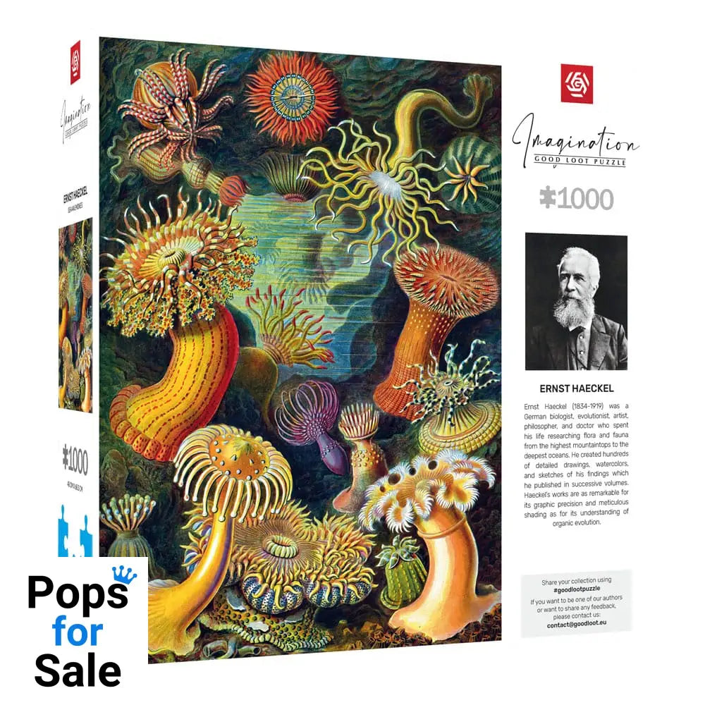 Ernst Haeckel Imagination Puzzle Sea Anemones/Stworzenia morskie (1000 pieces)