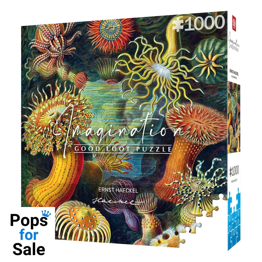 Ernst Haeckel Imagination Puzzle Sea Anemones/Stworzenia morskie (1000 pieces)