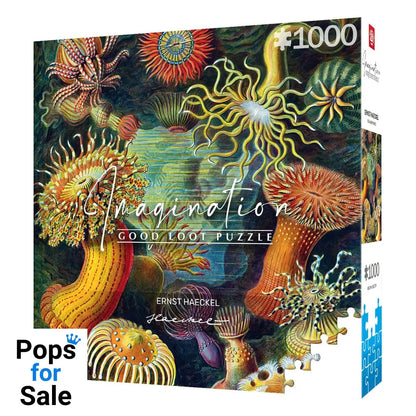 Ernst Haeckel Imagination Puzzle Sea Anemones/Stworzenia morskie (1000 pieces)