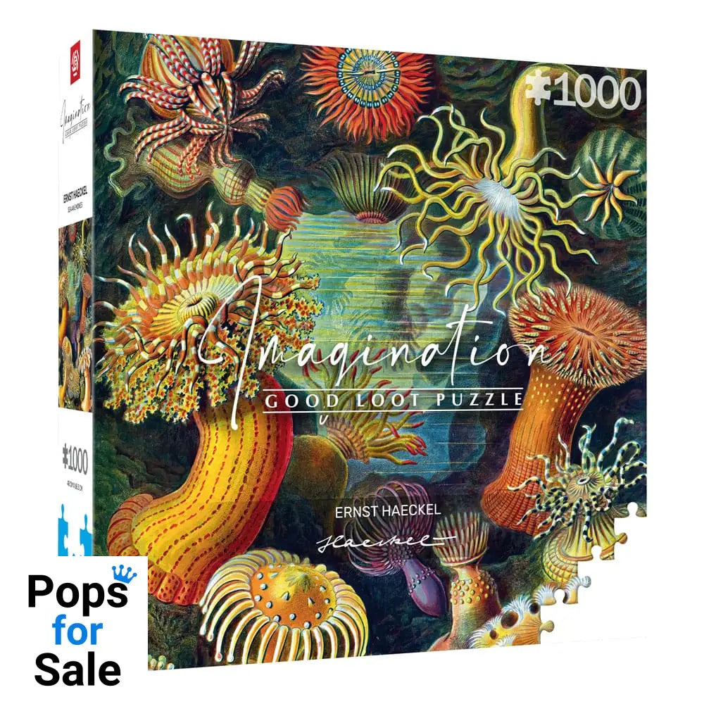 Ernst Haeckel Imagination Puzzle Sea Anemones/Stworzenia morskie (1000 pieces)