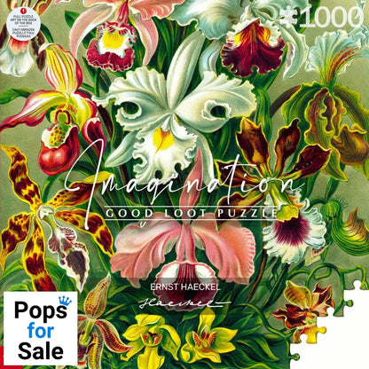 Ernst Haeckel Puzzle Orchid (1000 pieces)