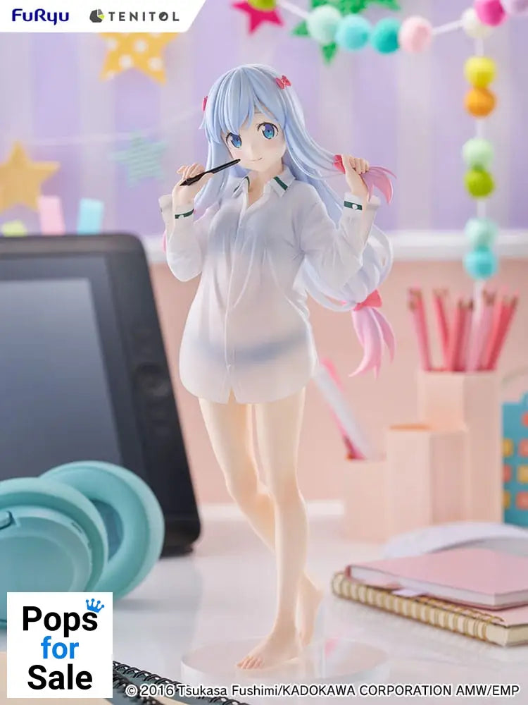 Eromanga Sensei Tenitol Tall PVC Statue Sagiri Izumi Shirts Ver. 30 cm