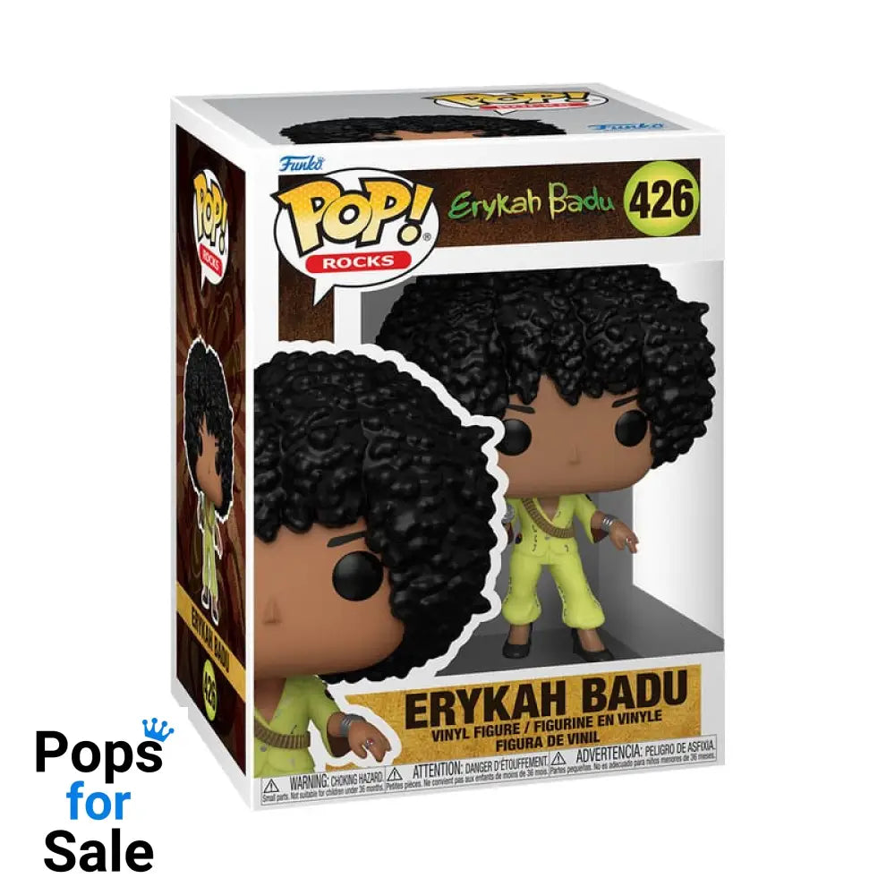 Erykah Badu POP! Rocks Vinyl Figure Erykah Badu(Essence Awards) 9 cm