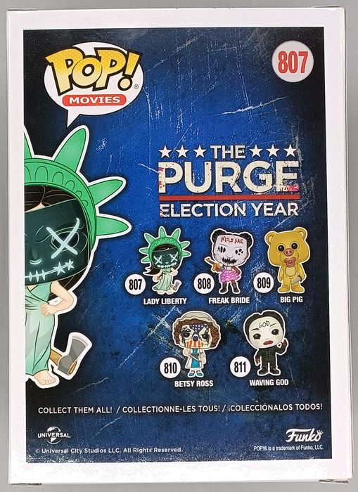 #807 Lady Liberty - The Purge Election Year Funko POP