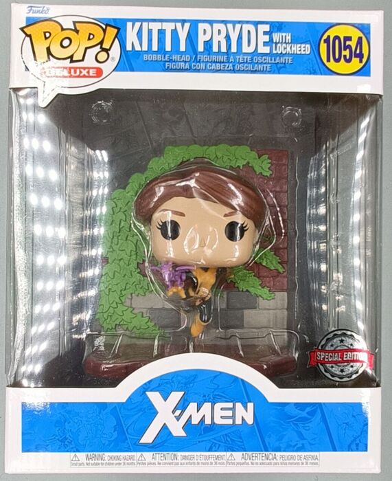 1054 Kitty Pryde (with Lockheed) - Deluxe - Marvel X-Men Funko POP - Brand New