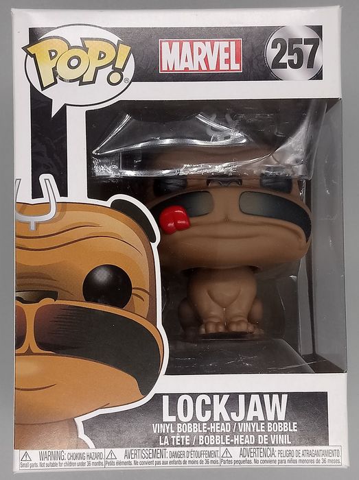 257 Lockjaw - Marvel Inhumans - Funko POP - Box Damaged