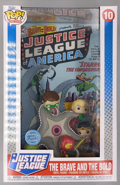 #10 The Brave and the Bold Comic Covers (DC) Justice Box Damaged Funko POP