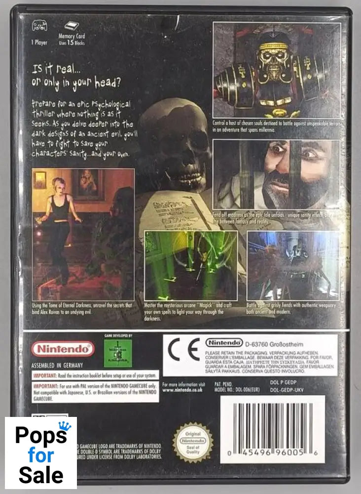 Eternal Darkness: Sanity's Requiem for Nintendo Gamecube