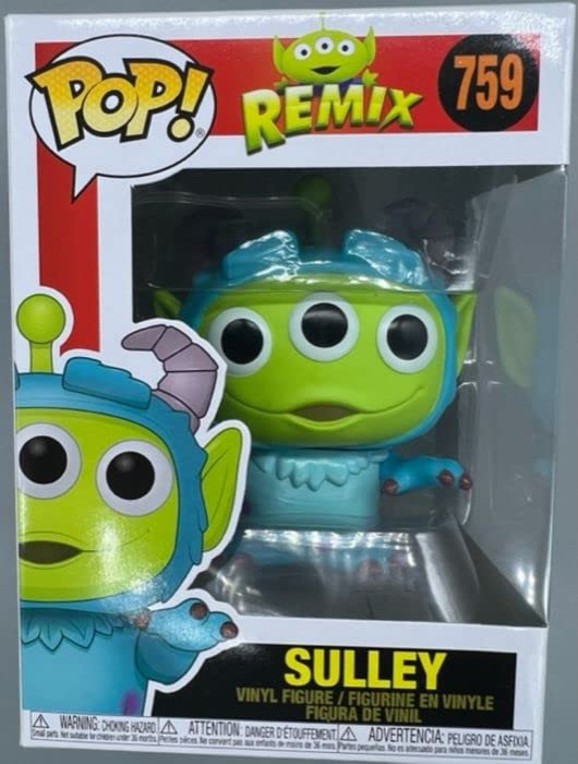 759 Sulley (Alien) - Disney Pixar Remix Funko POP