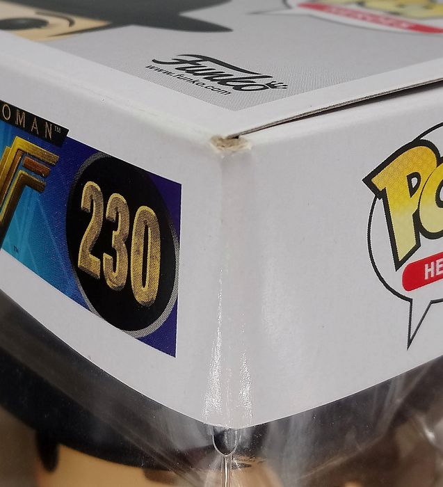 230 Diana Prince (Ice Cream) DC Wonder Woman Box Damaged Funko POP