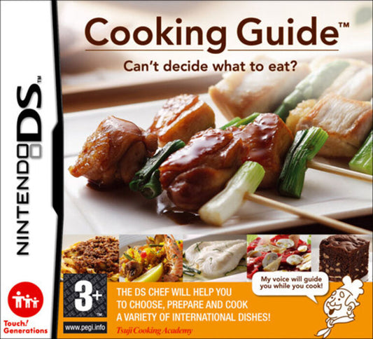 Cooking Guide: Can't Decide What to Eat? for Nintendo DS/3DS