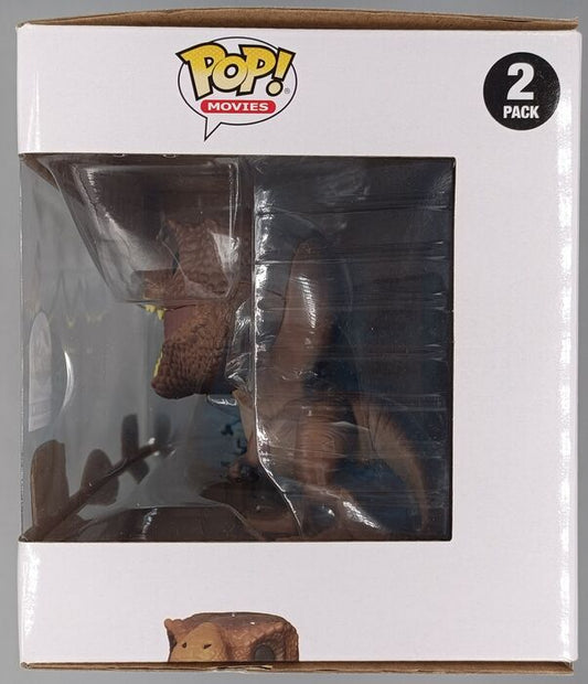 [2 Pack] Blue & TRex - Jurassic World Exhibition - Box Damaged Funko POP