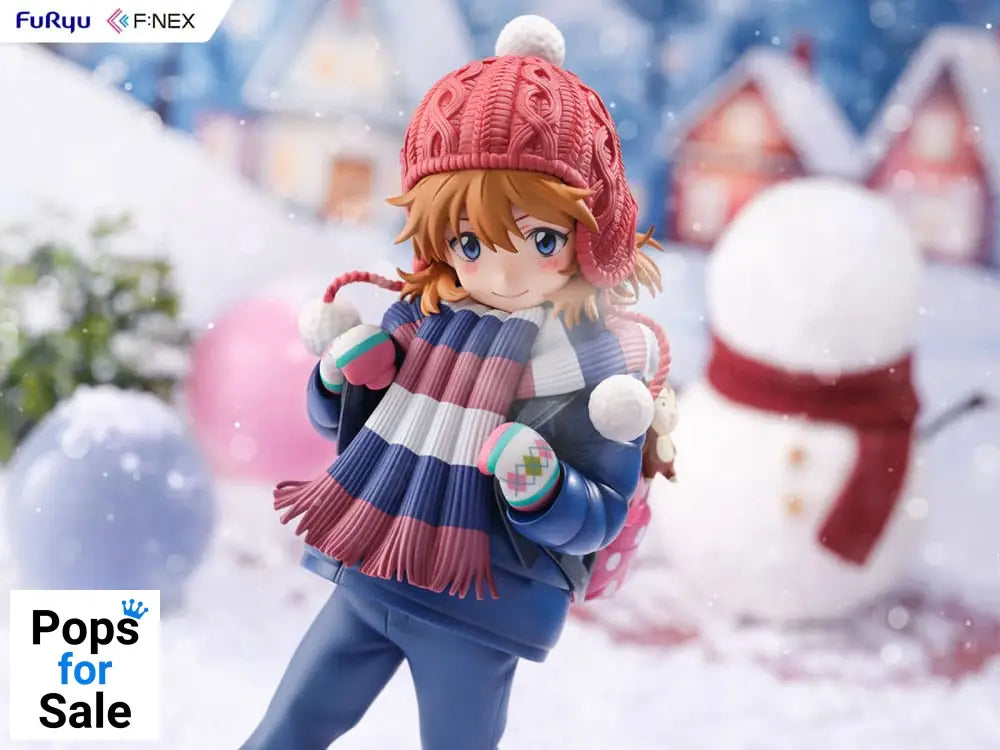 Evangelion: 3.0 + 1.0 Thrice Upon a Time FNEX Statue 1/6 Asuka Shikinami Langley Winter Ver. 20 cm