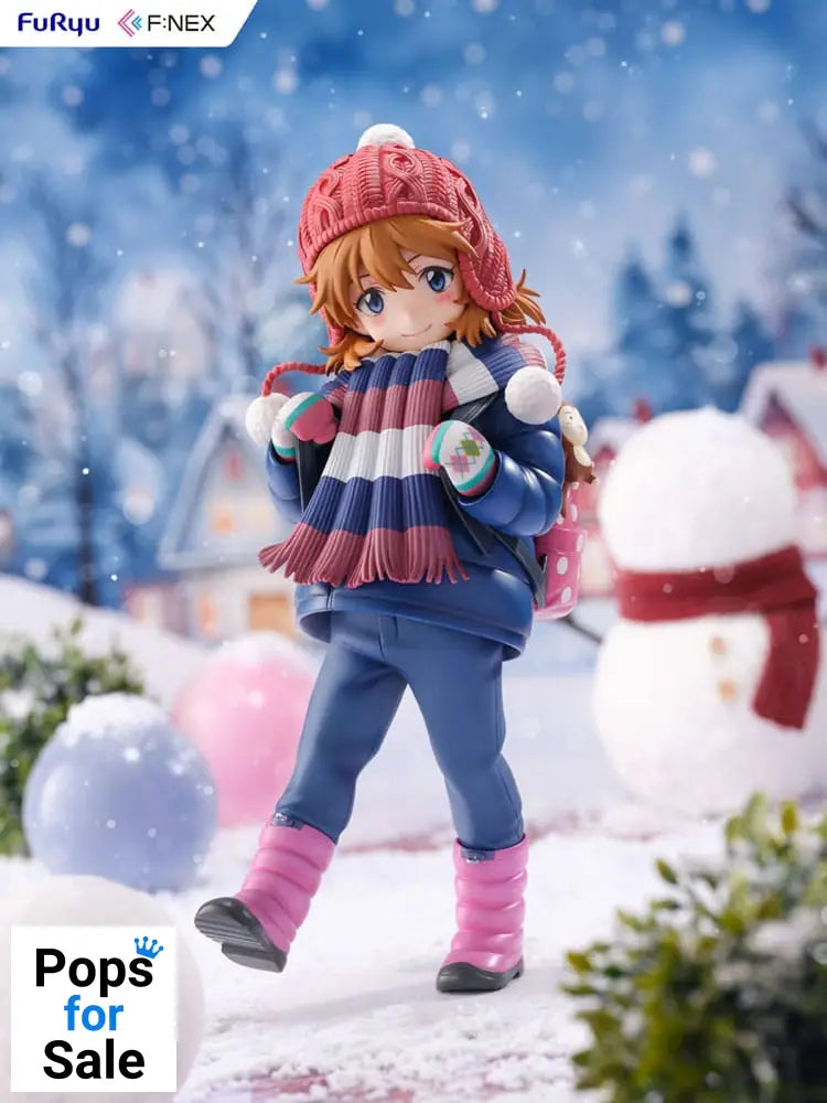 Evangelion: 3.0 + 1.0 Thrice Upon a Time FNEX Statue 1/6 Asuka Shikinami Langley Winter Ver. 20 cm