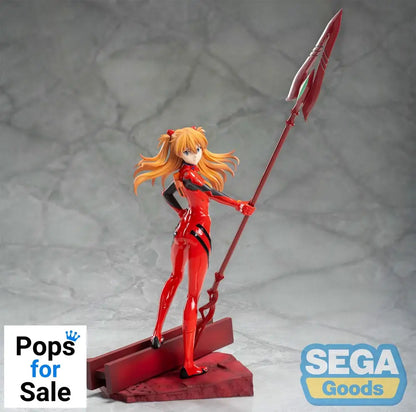 Evangelion: 3.0+1.0 Thrice Upon a Time Luminasta PVC Statue Asuka Shikinami Langley x Spear of Longinus 20 cm