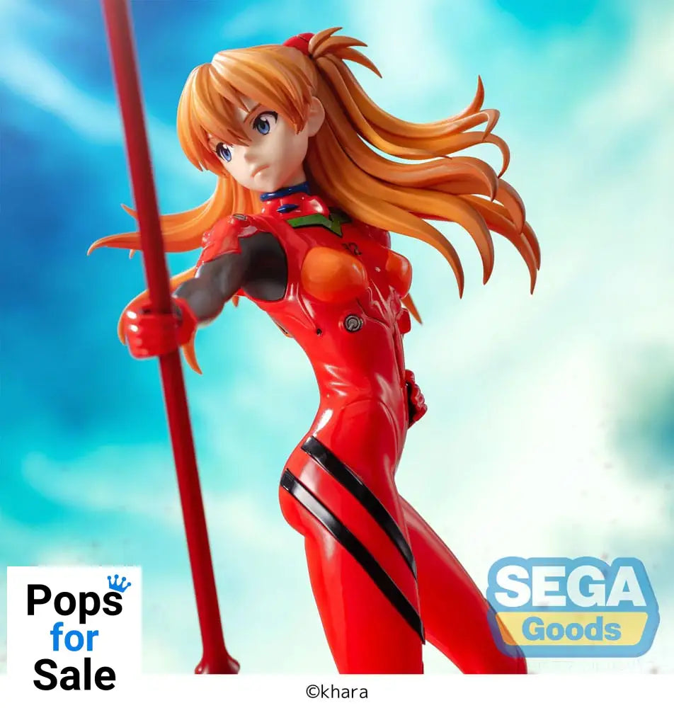 Evangelion: 3.0+1.0 Thrice Upon a Time Luminasta PVC Statue Asuka Shikinami Langley x Spear of Longinus 20 cm