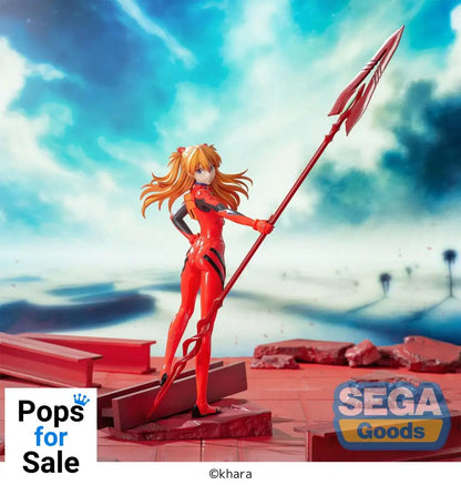 Evangelion: 3.0+1.0 Thrice Upon a Time Luminasta PVC Statue Asuka Shikinami Langley x Spear of Longinus 20 cm