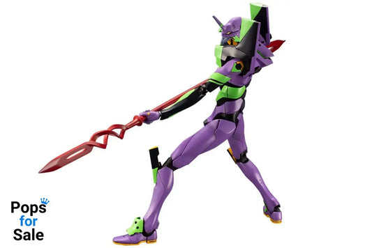 Evangelion: 3.0 + 1.0 Thrice Upon a Time Plastic Model Kit 1/400 Evangelion Test Type-01 with Spear of Cassius 19 cm