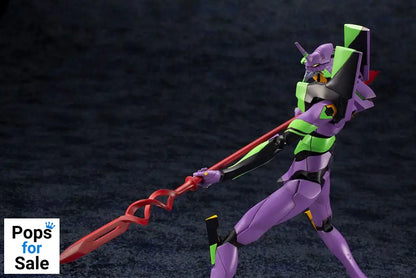 Evangelion: 3.0 + 1.0 Thrice Upon a Time Plastic Model Kit 1/400 Evangelion Test Type-01 with Spear of Cassius 19 cm
