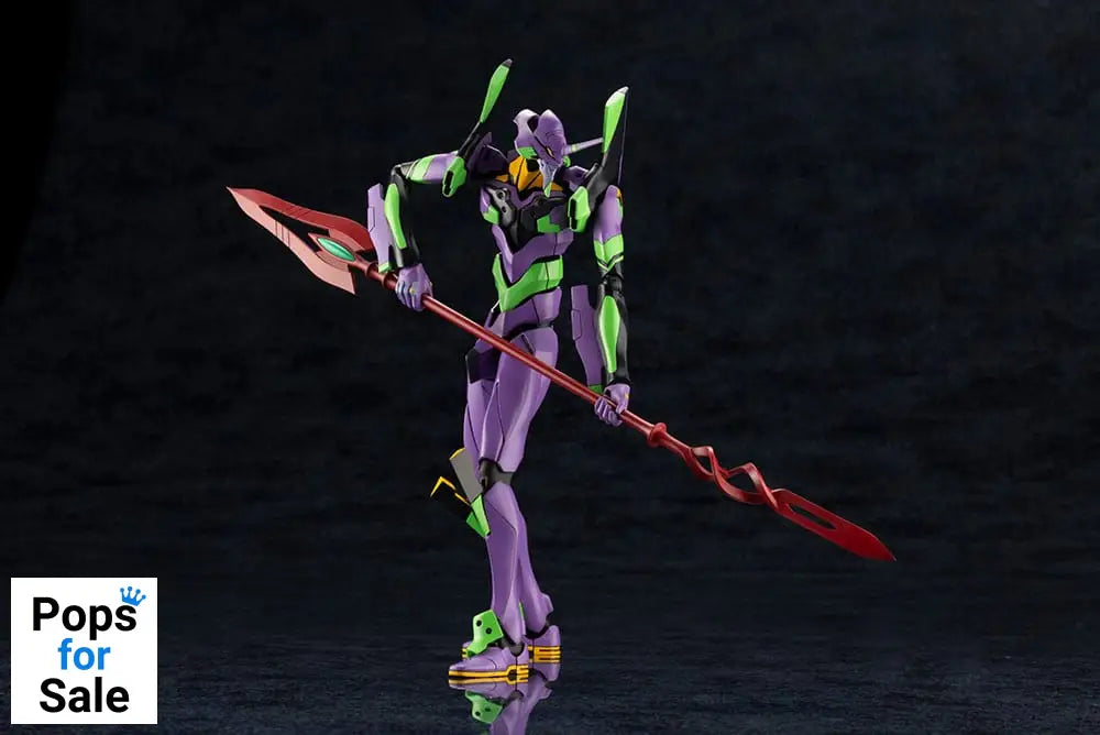Evangelion: 3.0 + 1.0 Thrice Upon a Time Plastic Model Kit 1/400 Evangelion Test Type-01 with Spear of Cassius 19 cm