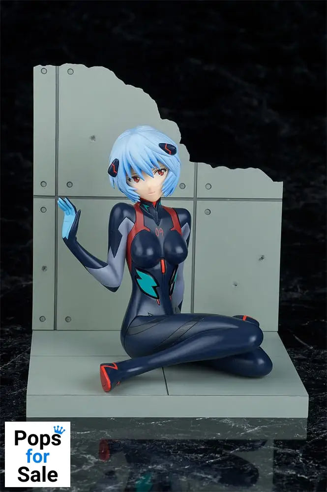 Evangelion 4.0 Final PVC Statue 1/7 Tentative Name Rei Ayanami Plugsuit Ver. New Movie Edition 10 cm