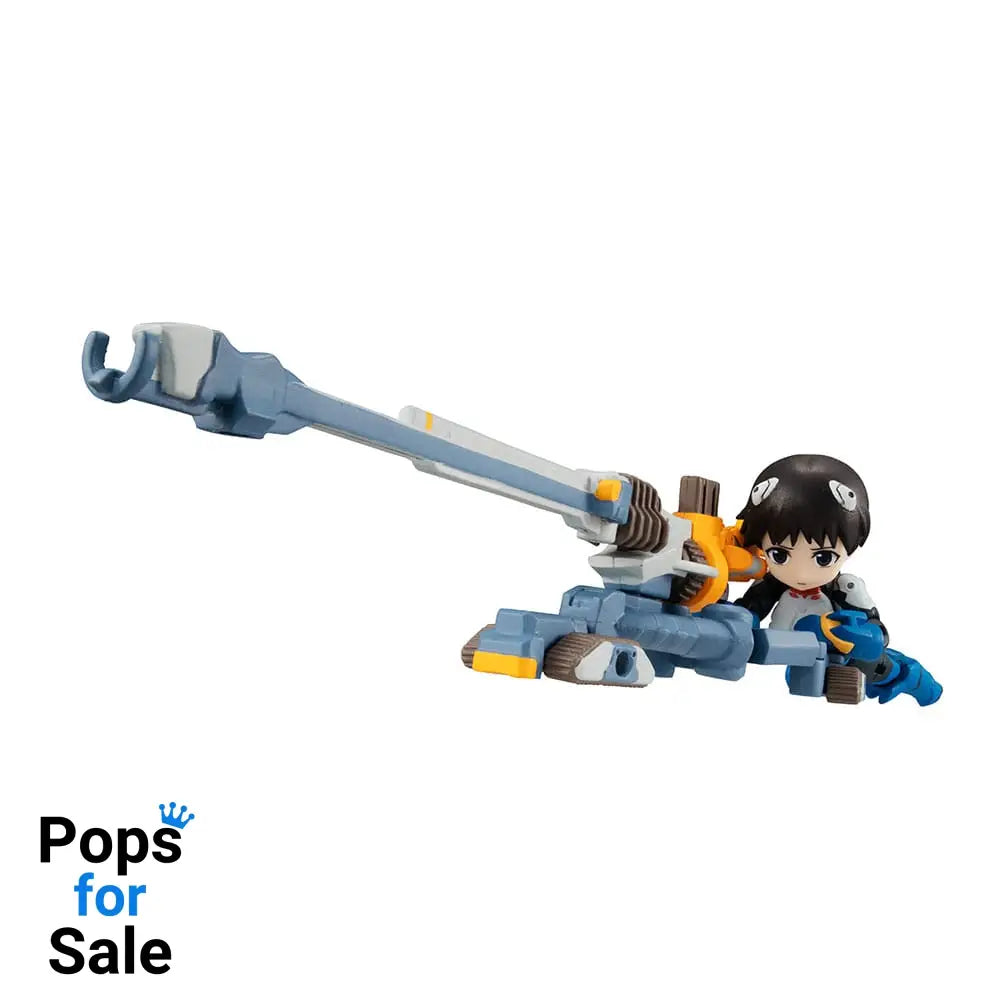 Evangelion Desktop Army Figure Shinji Ikari & Evangelion No. 1 New Theatrical Edition 15 cm