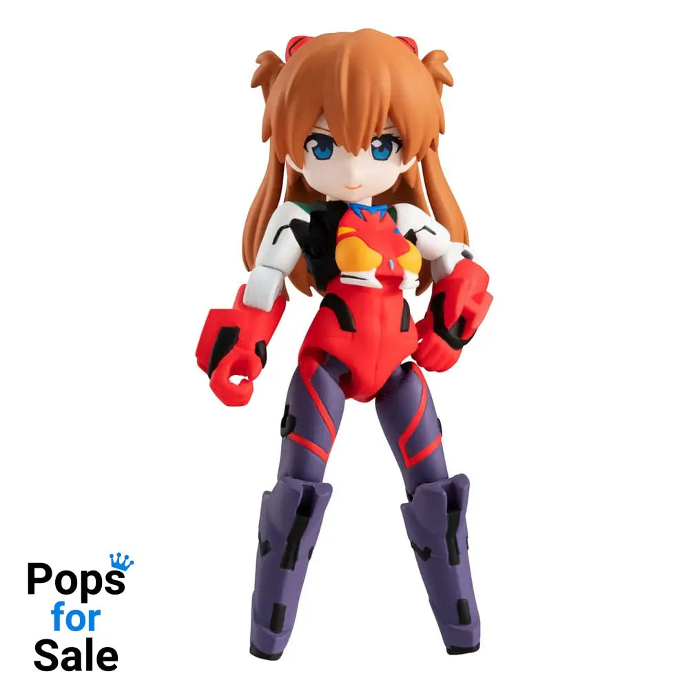 Evangelion Desktop Army Figures Shikinami Asuka Langley & Evangelion 2 8 - 15 cm Action figures