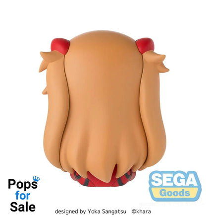 Evangelion: New Theatrical Edition Fuwa Petit Chibi Figure Asuka Plug Suit 8 cm Mini-figures