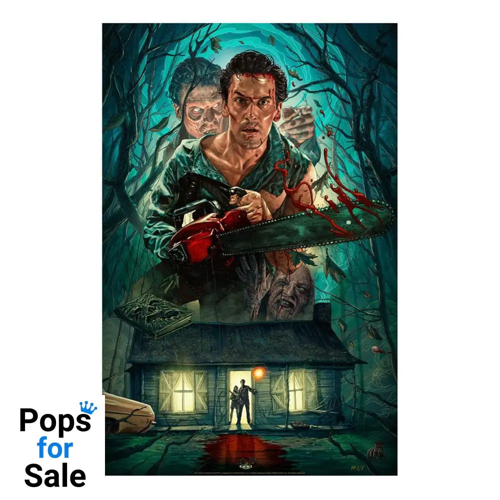 Evil Dead 2: Dead by Dawn Art Print Ash Williams 46 x 61 cm - unframed