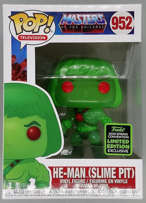 952 He-Man (Slime Pit) Masters Of The Universe - 2020 Con Funko POP