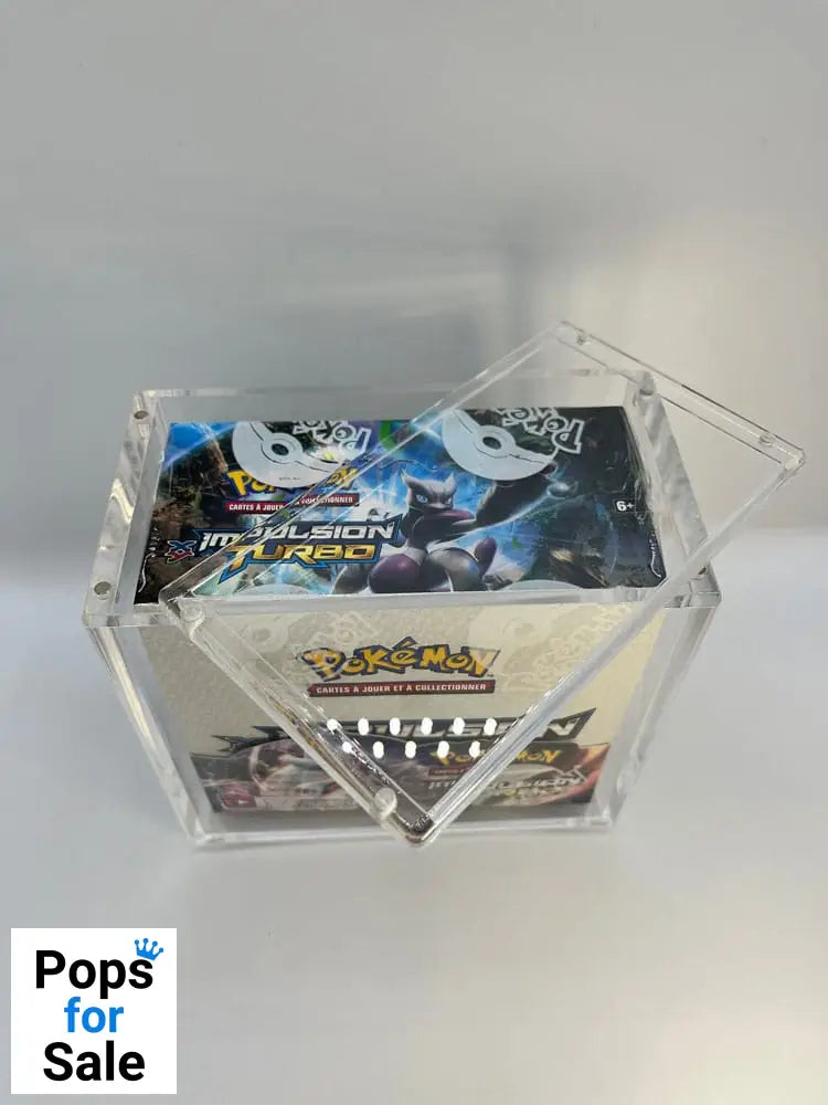 Evoretro Acrylic Display Case for Booster Boxes / Elite Trainer Boxes Ver. 2 Magnetic