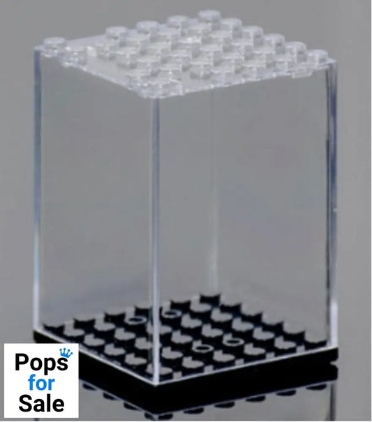 Evoretro Acrylic Display Case for mini figures Single Stackable Gadgets