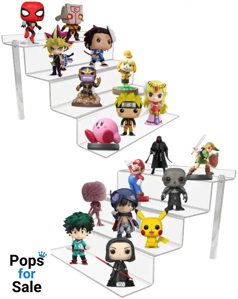 Evoretro Acrylic Shelf Riser 2-Pack RS6