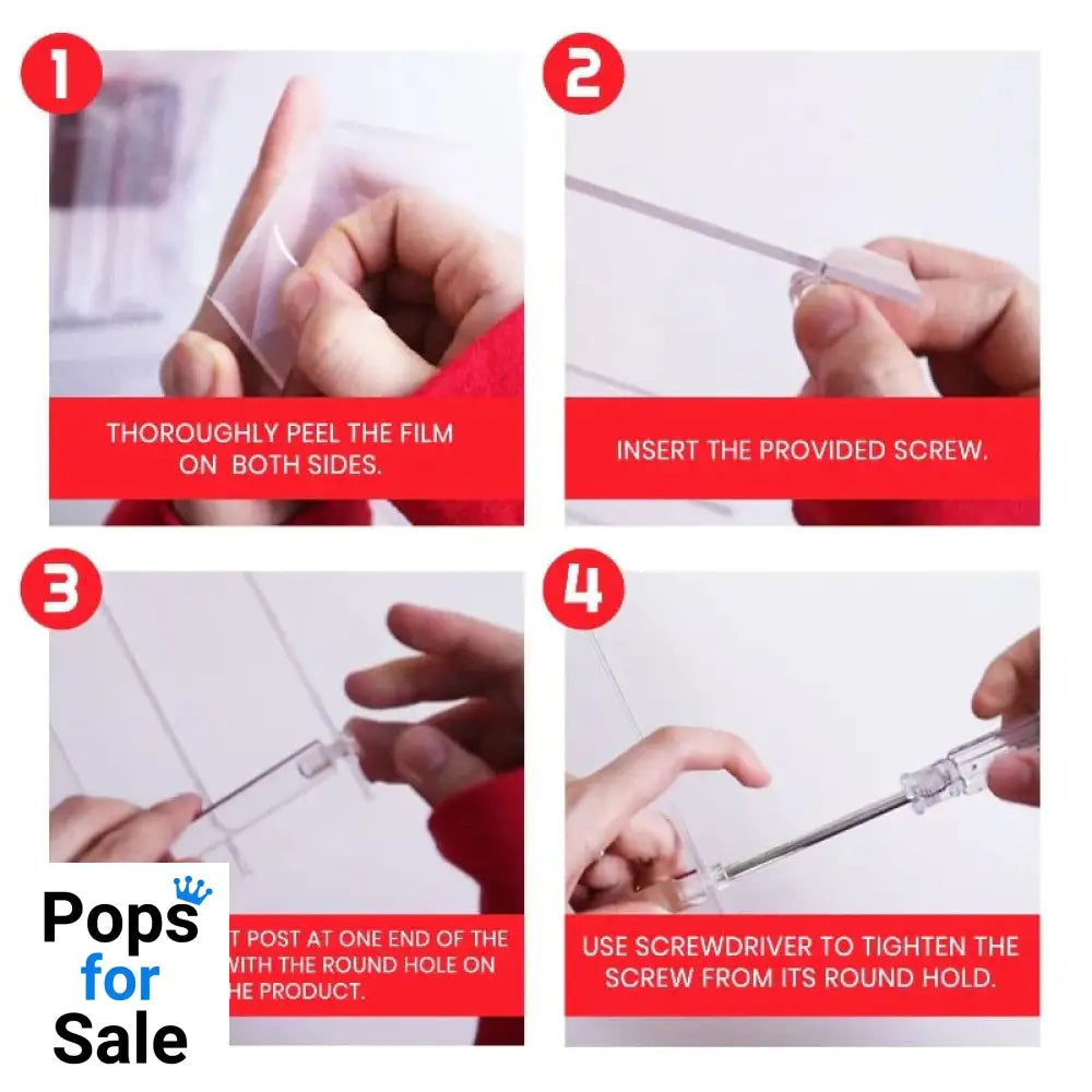 Evoretro Acrylic Shelf Riser 2-Pack RS9 Gadgets