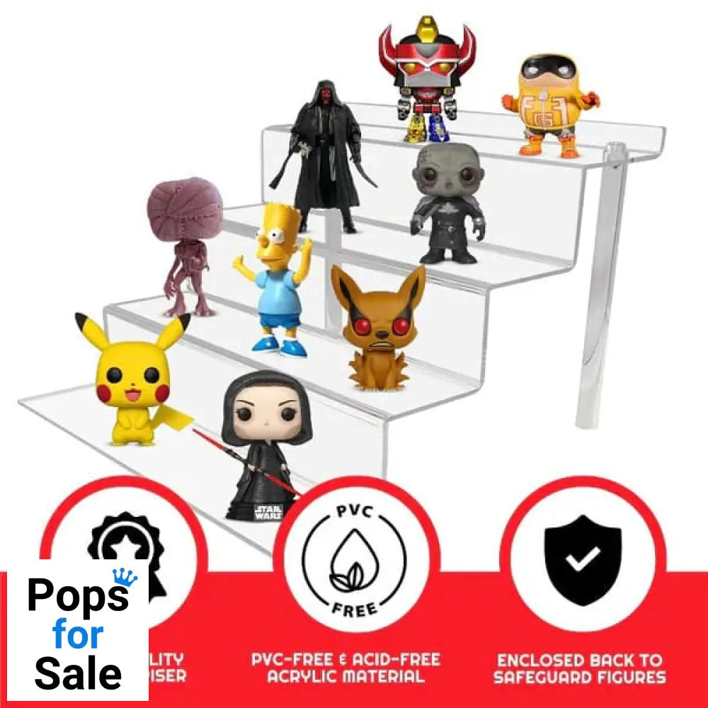 Evoretro Acrylic Shelf Riser 2-Pack RS9